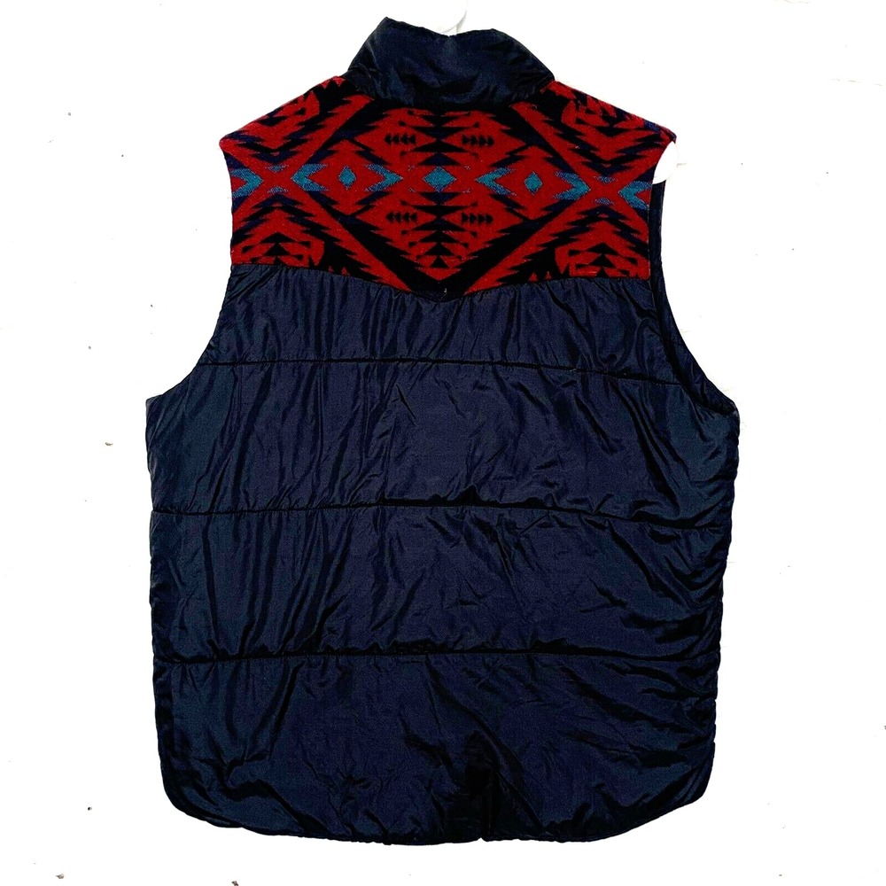 Pendleton Diamond Desert Pattern Puffer Vest Size… - image 3